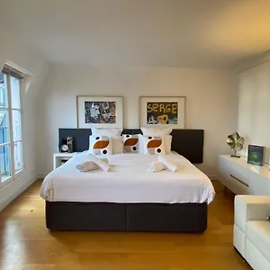 Pompidou, Rue Simon Le Franc - 4 Places Apartment